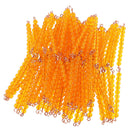 1000pcs Beads Bar Chain Kids Intelligence Development Toys Christmas Gift Orange