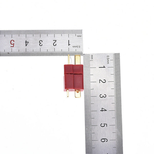 10pairs/20pcs t plug male & female deans connectors style for rc lipo battery M&