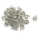 50pcs Charms Celtic Knot Beads Oval Beads DIY Earring Bracelet 17.5x13 mm