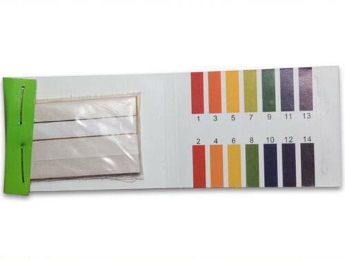 160 pH Indicator Test Strips 1-14 Paper Litmus Tester Laboratory Urine & Saliva.
