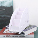 Phone Remote Control Organizer Flexible Holder Storage Box Home Desk Organiz Ew