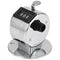 5X(Round Base 4 Digit Manual Hand Tally Mechanical Palm Click Counter K9Y8)