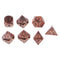 7Pcs Polyhedral Dice Set D4 D6 D8 D10 D12 D20 for DND D&D MTG RPG Games 01