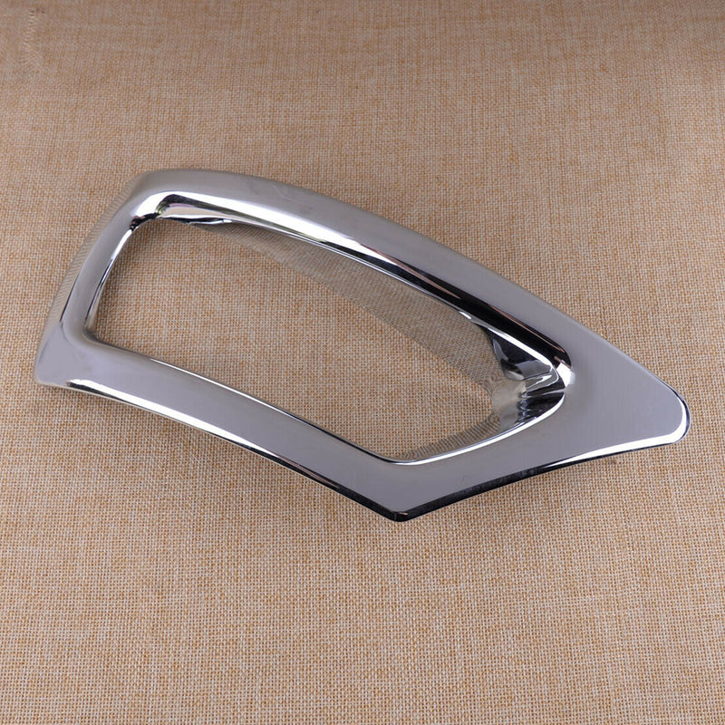 2Pc ABS Chrome Rear Fog Light Lamp Trim Cover Fit for Dodge Journey 11-2018