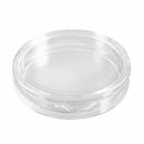 10 pcs Small round transparent plastic coin capsules box 21mm L4R2 D2A4