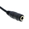 3.5mm female--male aux stereo audio headphones extension cable lead cord wire