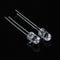 100pc 5mm White Ultra-Bright LED Light Lamp Emitting Diodes Light Assortment Kit