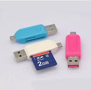 Excellent 3 Function Micro USB OTG TF Card Reader for Cell Phone PC ^