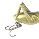 5Pcs 4cm Lifelike Insect Grasshopper Fishing Lures Baits Crankbaits with Treble