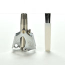 Manual Stainless Steel Nose Ear Hair Trimmer Hair Removal Clipper Cutting OZ