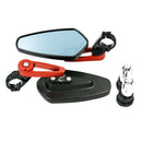 Anti-glare Motorcycle Motorbike Rearview Mirrors W / Universal Adjustable Screw
