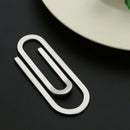Stainless Steel Metal Money Clips Paper Clip Holder Folder A