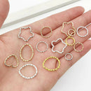 96pcs Alloy Earrings Pendants DIY Jewelry Making Charms Pendant Accessories