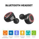 Wireless Bluetooth Stereo Earphones Mini Touch True In-Ear Earbuds Sport Headset