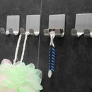 1Pcs Razor Holder Stainless Steel Wall Shaver Shelf Bathroom Wall Razor Rack Hn