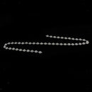 1 Yard White Round Diamante Rhinestone Chain Trim Bridal Dress Applique DIY