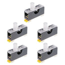 5 Pieces DIN Rail Plastic Fuse Holder