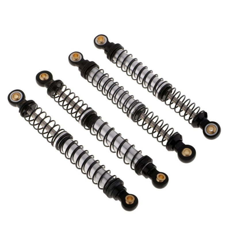 4PCS Alloy 112mm Shock Absorber Assembled Replacement for HSP RC 1:10 Buggy