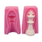 12pcs/set International Chess King Queen Knight Rook Pawn Bishop Fondant Molds