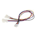 10Inch 2Way 3/4 Pin Y Splitter Adapter Cable for CPU PC Case PWM Fan