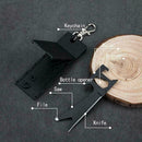 Multi-Tools Credit Card Bottle Opener Wrench Keychain Outdoor Survival Tools Bes
