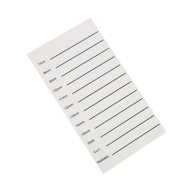 False Eyelash Grafting Board Acrylic Lashes Extensions Board Hand Plate Mark