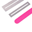 Guitar fret Repairing Tool Set Stainless Steel Protector shims&Sanding Polish.OA