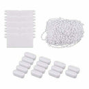 Window Curtain Replacement Vertical Blind Repair Set White Set Kit YGN