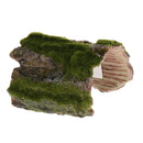 2xTree Trunk Hiding Cave Reptile Habitat Lizard Hiding Turtle Basking Platform