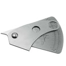 Fan Shaped Welding Gauge Angle Height Test Ruler Welding Inspection Gauge
