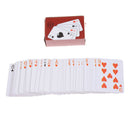 New Foil Plated Poker Playing Cards Traditional Set With Black Box Free ES
