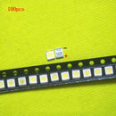 100pcs 3528 SMD LED Day White Spot Light Bulb White Lamp 12V  Lamp