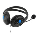 P4-890 Wired Gaming Headset Headphones with Mic for PS4 Xbox One Laptop