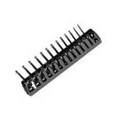 2Pcs ABS Plastic Socket Organizers  Rail Rack Tray Metric Storage Pegs US