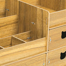 Wood Cosmetic Organizer Diy Assembly Wooden Makeup Organizer Drawers Factor