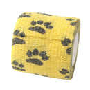 Breathable Pet Horse Cat Cohesive Bandage Comfort Self Adherent Claws Print