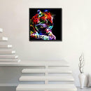 5D DIY Full Drill Diamond Painting Leopard Cross Stitch Embroidery Crafts