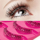 5Pairs Soft Handmade Lower False Eye Lashes Natural Cross Under Bottom-Eyelashes