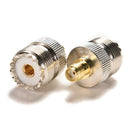 New Adapter SO239 UHF female jack to SMA female RF connector straight 3c