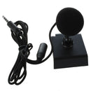 Mini hand microphone for voice recording, Internet chat on smartphone, note
