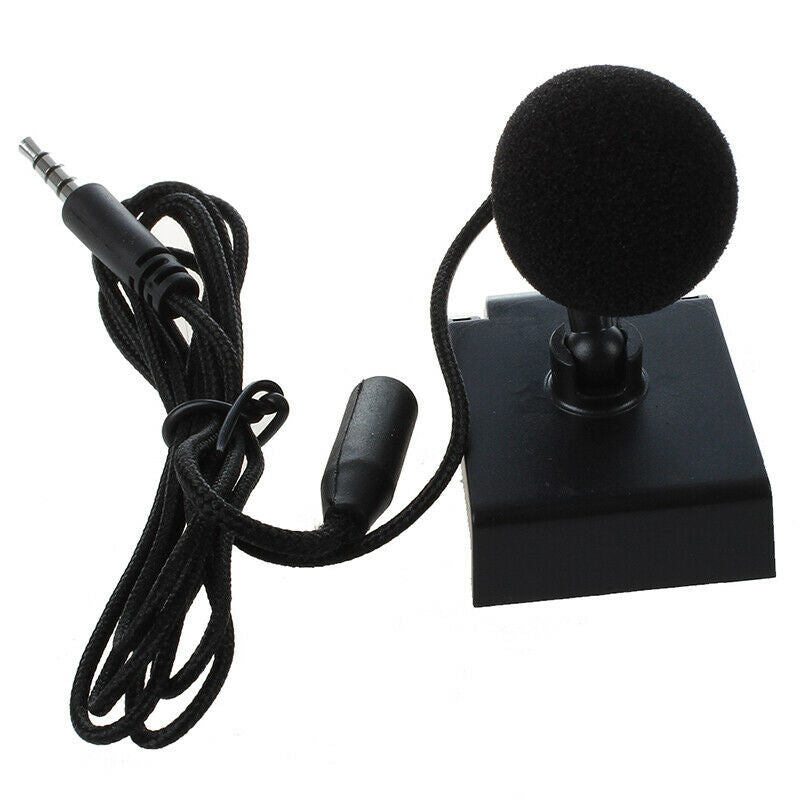 Mini hand microphone for voice recording, Internet chat on smartphone, note