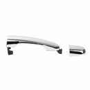3X(Rear Right Rr Outside Outer Exterior Door Chrome Handle Fits: for 11-15