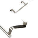 Stainless Steel Towel Bar Holder Over the Kitchen Cabinet Cupboard Door Han H8Z6