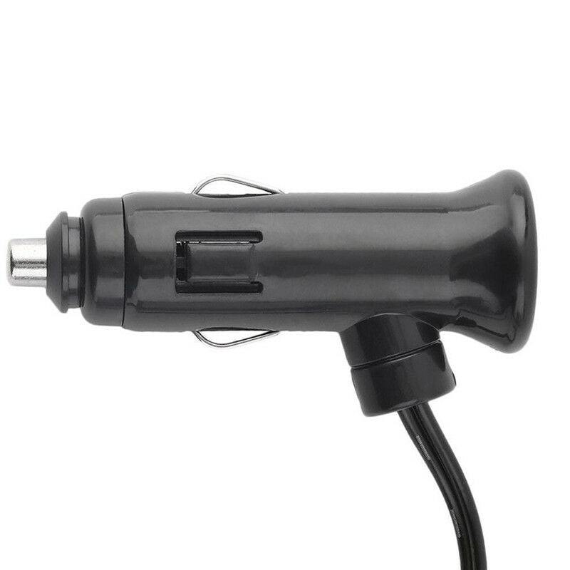 1*2 Way Car Cigarette Lighter Socket Splitter 12V Dual USB Charger Power-Adapter
