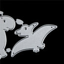 Three Dinosaur  Metal Embossing Cutting Dies Stencils Scrapbooking Photo CraftLJ