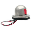 1Pair Marine Bow Light 12V Stainless Steel LED Navigation Side Lights Boat Yacht