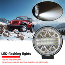 102W Round LED Strobe Work Lamp Offroad Car SUV Tractor Driving Fog Light