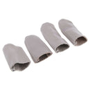 2 Pairs Leather Thumb & Finger Protectors Guards Hand Craft Needle Pin Tools