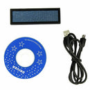 Programmable LED Digital Scrolling Message Name Tag Id Badge(11x44 Pixels)
