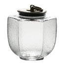 1X(Chinese Kung Fu Hammer Glass Tea Caddy Canister Japanese Porcelain Conta